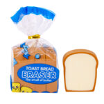 Toast bread eraser
