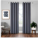 Single blackout curtains