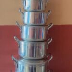 7 set heavy stainless steel cookware