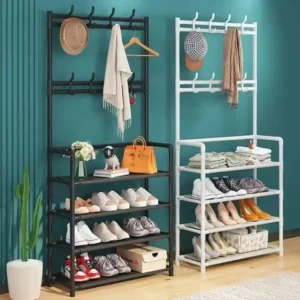 Shoe and hat rack