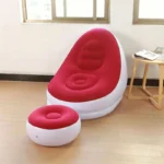 Inflatable sofa set with pump