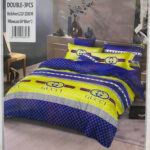 1 double bed size bedsheet 2 pillow covers