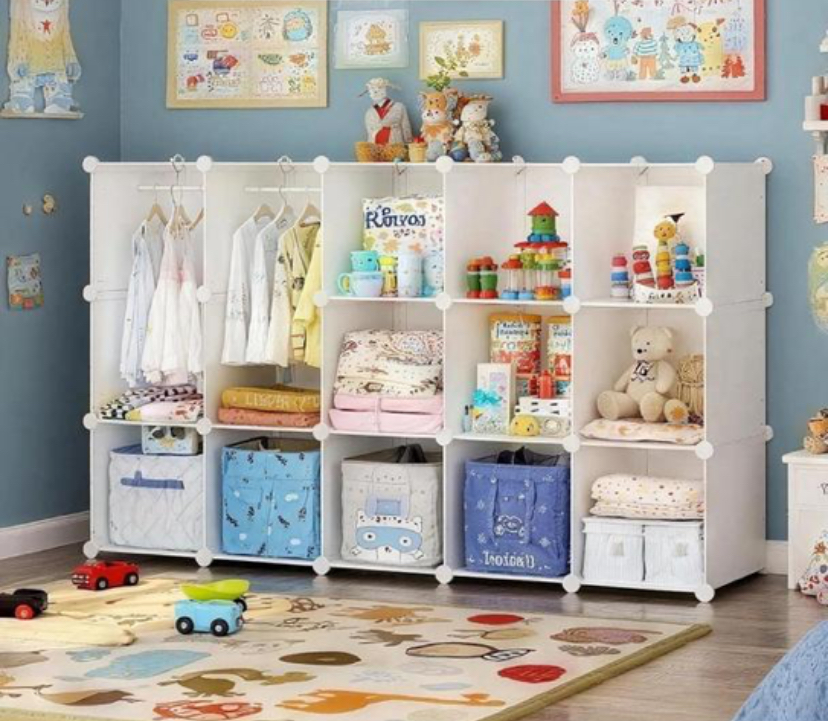 15cubes wardrobe (With no doors)