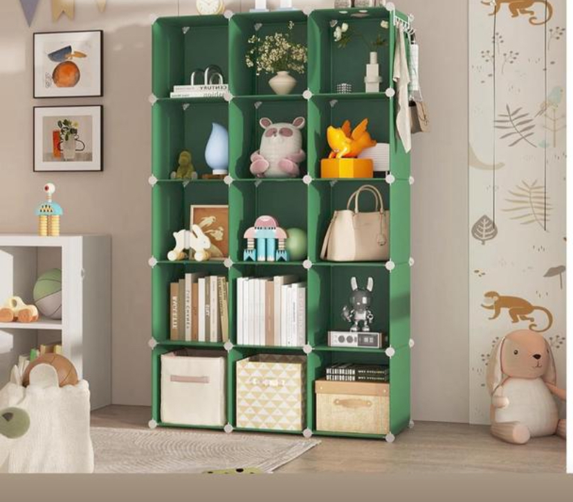 15cubes wardrobe (With no doors)