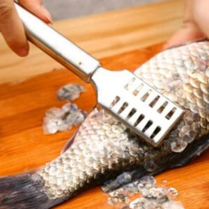 Fish scale scrapper