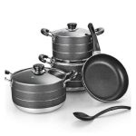4 set heavy nonstick cookware