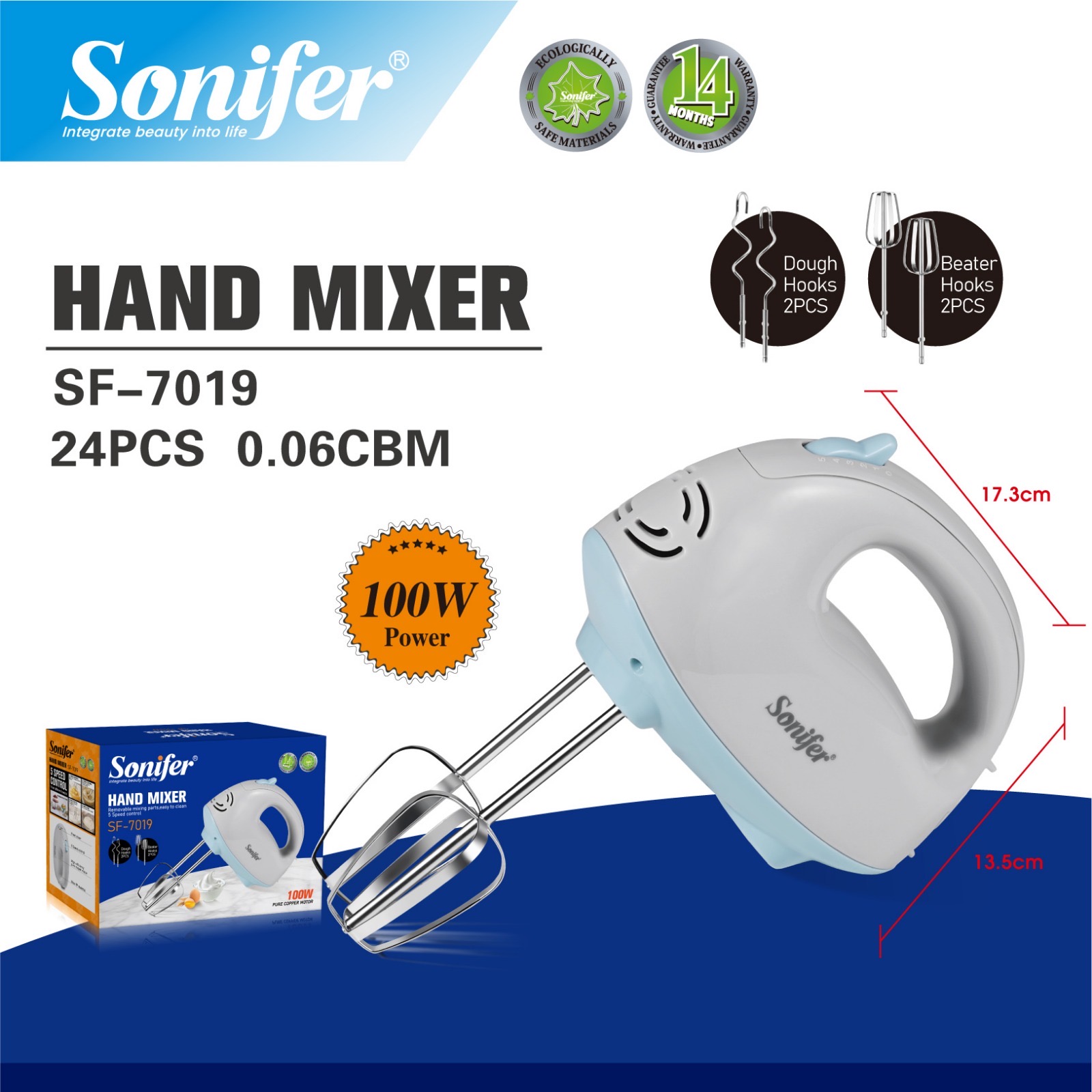 Sonifer hand mixer