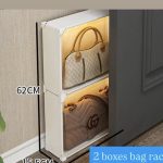 2 boxes bag rack