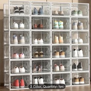 Front open shoe boxes (24 boxes)