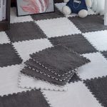 Splice Carpet (white and Grey)