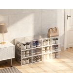 Foldable shoe box 12 boxes